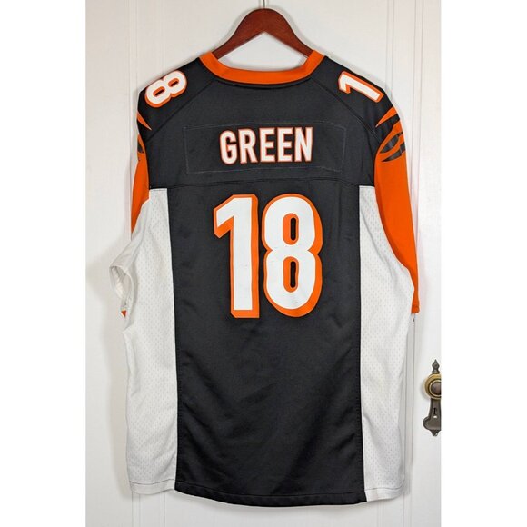 AJ Green #18 Cincinnati Bengals NFL Nike On Field Jersey Mens XL Stitched READ - Picture 2 of 5